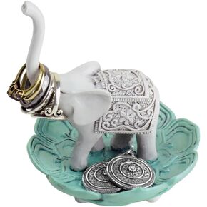 Evelots Cat Ring Holder Jewelry Dish, Trinket Organizer-Porcelain Ceramic