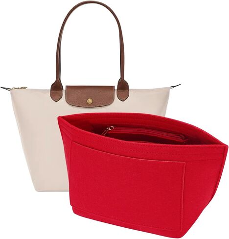 ملحق منظم محفظة LOUKAYCCI لحقيبة يد Longchamp Le Pliage S (صغير، أسود) in Kuwait