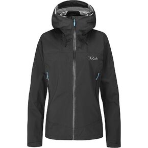 Rab Women's Downpour Plus 2.0 Waterproof Breathable Jacket for Hiking and Climbing