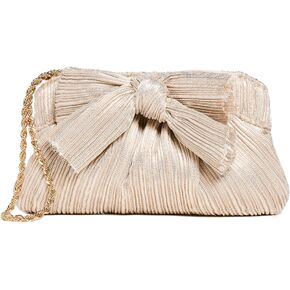Loeffler Randall Women's Rochelle Mini Pleated Pleated Clutch with Bow in Saudi Arabia