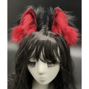 Agymo Handmade Cat Ears Cosplays,Animal headbands, Fox Wolf Animal ears, Costume Headwear Halloween costume