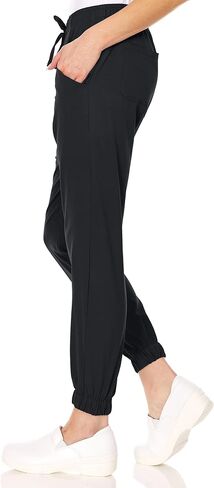 MediChic Mini Marilyn Scrub Joggers 4-Way Stretch Elastic Waistband Four Pocket Jogger Pants in Saudi Arabia