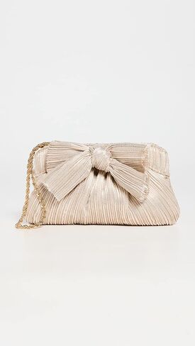حقيبة يد نسائية من Loeffler Randall ذات طيات صغيرة من Rochelle مع فيونكة in Saudi Arabia