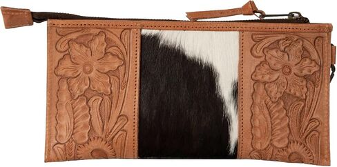 حقيبة يد STS Ranchwear من الجلد المزخرف Yipee Kiyay STS38390 in Saudi Arabia