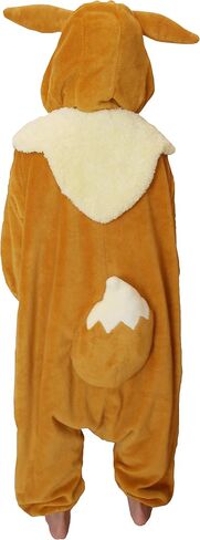 SAZAC Kigurumi - Pokemon - Eevee - Onesie Jumpsuit Halloween Costume - Kids Size (5-9 Year Old) in Saudi Arabia