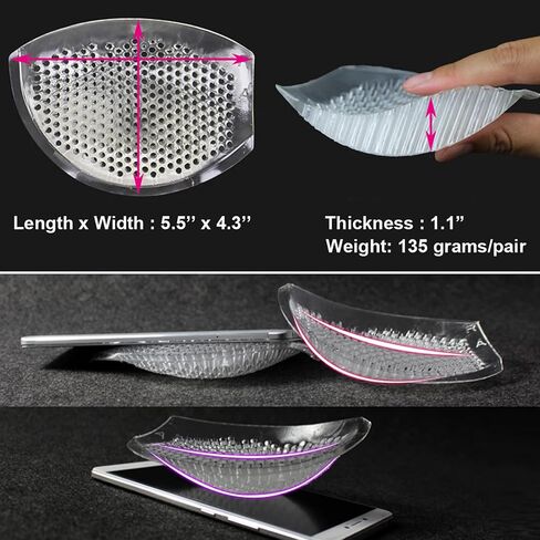 حشوات حمالة صدر من السيليكون جيدة التهوية لملابس السباحة والبيكيني ووسادات حمالة الصدر لرفع الصدر للنساء in Kuwait
