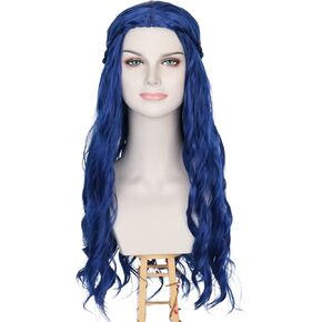M MISS U HAIR Long Blonde Wig 70s Hippie Wigs for Women Elf Princess Bride Wig Renaissance Long Wavy Halloween Costume Wig in Saudi Arabia