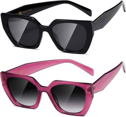 kimorn Sunglasses Womens and Men Trendy Retro Trendy Sun Glasses K1354 in Saudi Arabia