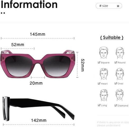 kimorn Sunglasses Womens and Men Trendy Retro Trendy Sun Glasses K1354 in Saudi Arabia