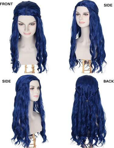 M MISS U HAIR Missuhair للرجال قصير بوب متموج حليقة زي شعر مستعار اصطناعي أسود طبيعي شعر مستعار تأثيري حفلة يومية in Kuwait