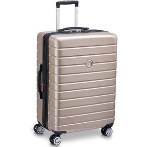 DELSEY Paris Jessica Hardside Expandable Luggage with Spinner Wheels (Black, 2-Piece Set (21/25)) in Kuwait