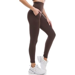 Ipletix Leggings with Pockets for Women, High Waisted Leggings Buttery Soft Non See Through Workout Yoga Pants in Kuwait