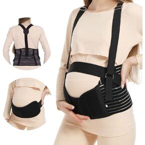 Evolway Belly Bands For Pregnant Women - Maternity Belt Pregnancy Support - Breathable Abdominal Binder, Back Support, Multiple Sizes And Colors For All Stages Of Pregnancy & Postpartum in Saudi Arabia