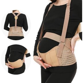 Belly Bands For Pregnant Women - Maternity Belt Pregnancy Support - Breathable Abdominal Binder, Back Support, Multiple Sizes And Colors For All Stages Of Pregnancy & Postpartum in Saudi Arabia