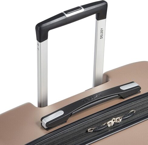 DELSEY Paris Jessica Hardside Expandable Luggage with Spinner Wheels (Black, 2-Piece Set (21/25)) in Kuwait