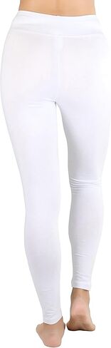 ToBeInStyle Women's Single Medium Weight Breathable Cotton-Spandex Leggings in Saudi Arabia