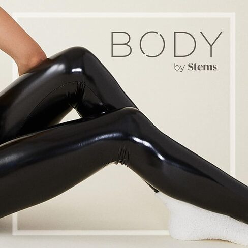 سراويل ضيقة نسائية من الجلد الصناعي من Body By Stems - سراويل جلدية مثيرة وأنيقة حاصلة على براءة اختراع للنساء in Kuwait