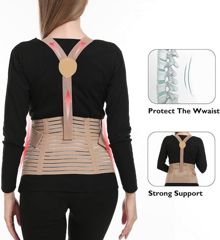 Belly Bands For Pregnant Women - Maternity Belt Pregnancy Support - Breathable Abdominal Binder, Back Support, Multiple Sizes And Colors For All Stages Of Pregnancy & Postpartum in Saudi Arabia