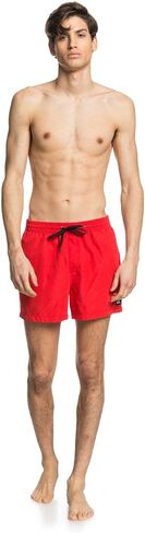 Quiksilver Men's Everyday Volley 15 Inch Elastic Waist Boardshort Swim Trunk in Kuwait
