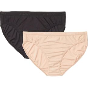 ExOfficio Women's Give-N-Go 2.0 Bikini Cut Brief 2-Pack - Breathable Durable Easy Care Travel Underwear in Kuwait