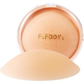 FSFOOYS Nipple Cover Cakes Pasties-Waterproof Breathable Reusable Silicone Sticky Adhesive Petals Ultra Thin Portable Box in Saudi Arabia