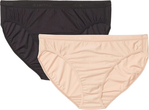 ExOfficio Women's Give-N-Go 2.0 Bikini Cut Brief 2-Pack - Breathable Durable Easy Care Travel Underwear in Kuwait
