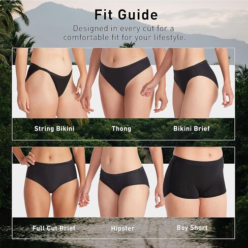 ExOfficio Women's Give-N-Go 2.0 Bikini Cut Brief 2-Pack - Breathable Durable Easy Care Travel Underwear in Kuwait