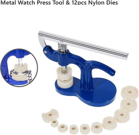 مجموعة أدوات إصلاح الساعات، مجموعة أدوات ساعة احترافية محمولة وفتاحة خلفية للساعة، طقم أدوات بديلة للساعة، مجموعة أدوات إزالة وصلات الساعات ومجموعة أدوات احترافية مع حقيبة in Kuwait