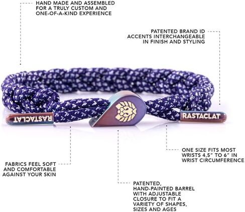 Rastaclat Braided Couples Bracelets for Women and Men | Adjustable Stackable Bracelets Braided by Hand | Great Gifts for Men, Women, Teens & Couples in Saudi Arabia