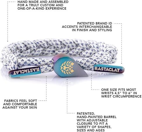 Rastaclat Braided Couples Bracelets for Women and Men | Adjustable Stackable Bracelets Braided by Hand | Great Gifts for Men, Women, Teens & Couples in Saudi Arabia