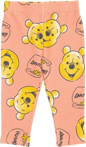 Disney Girls' Ribbed Long Sleeve Tee and Pants Set for Baby & Kids in Saudi Arabia