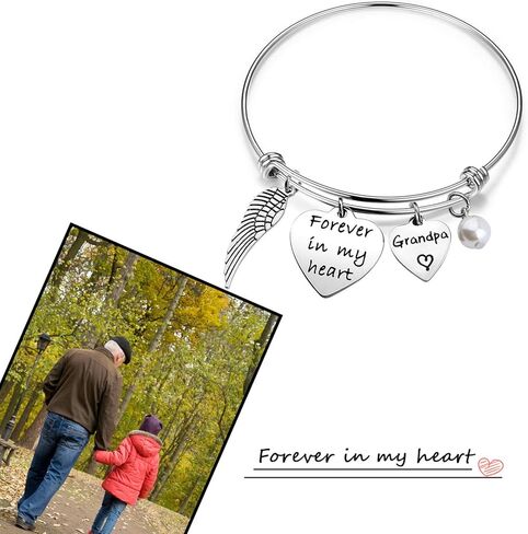 bobauna Memorial Bracelet Sympathy Gift For In Memory Of Loved One in Kuwait