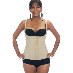 Ardyss Slimming Corset - Latex Vest Vedette Style 28 - Beige - 36 in Saudi Arabia