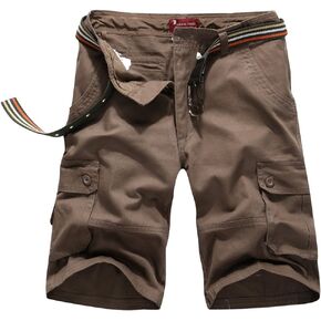 شورت CANASOUR رجالي متعدد الجيوب Jogger Capri Cargo in Kuwait