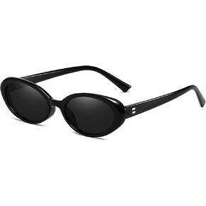 Breaksun Retro Oval Sunglasses for Women Men Fashion Small Oval Sunglasses 90s Vintage Shades in Saudi Arabia