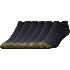GOLDTOE Men's 656F Cotton No Show Athletic Socks, Multipairs in Saudi Arabia