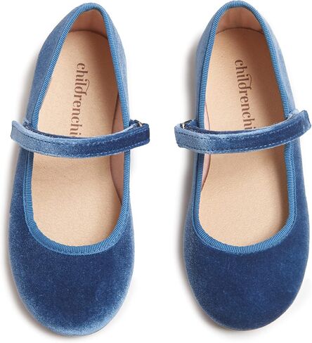 Childrenchic Mary Jane Flats with Hook and Loop Straps – Girls' Shoes for School, Weddings and Casual Wear in Kuwait