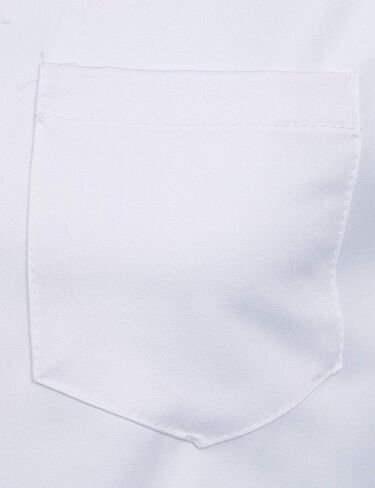 ZEROYAA Men's Banded Collar Slim Fit Long Sleeve Casual Button Down Dress Shirts with Pocket in Saudi Arabia