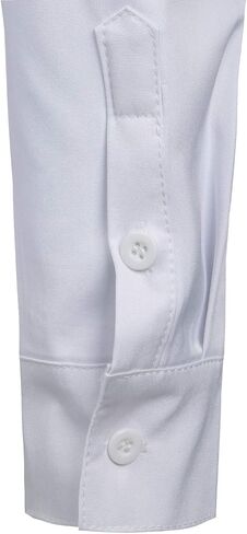 ZEROYAA Men's Banded Collar Slim Fit Long Sleeve Casual Button Down Dress Shirts with Pocket in Saudi Arabia