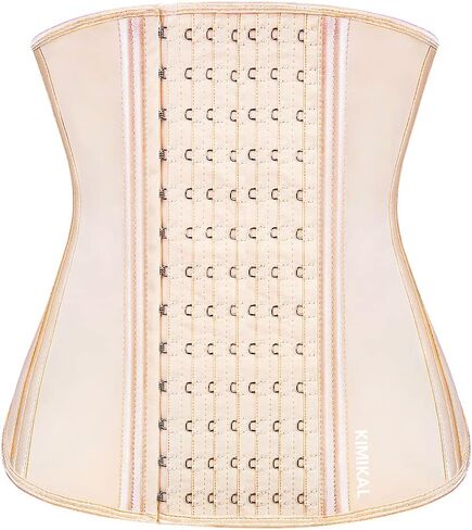 KIMIKAL Women Waist Trainer Corset Belt: Under Clothes Sport Tummy Control Long Torso Shapewear in Kuwait