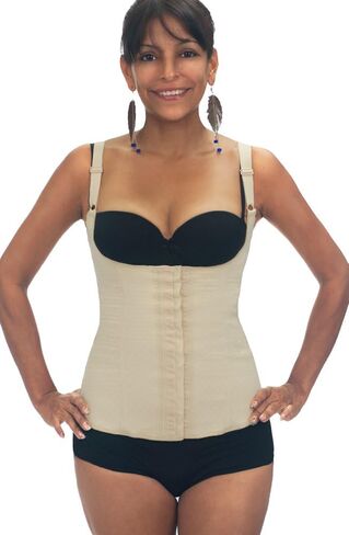 Ardyss Slimming Corset - Latex Vest Vedette Style 28 - Beige - 36 in Saudi Arabia