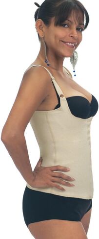 Ardyss Slimming Corset - Latex Vest Vedette Style 28 - Beige - 36 in Saudi Arabia