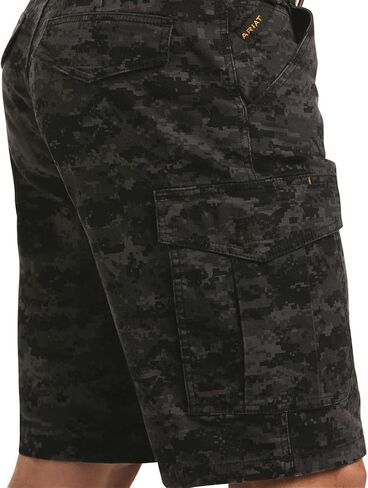 ARIAT Men's Rebar Durastretch Made Tough Cargo Short in Saudi Arabia