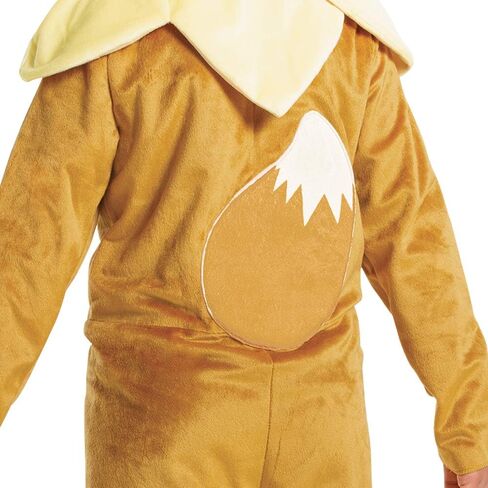 Eevee Pokemon Kids Costume, Official Pokemon Hooded Jumpsuit with Ears in Saudi Arabia