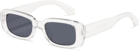 Kimorn مستطيل النظارات الشمسية للنساء الرجال العصرية الرجعية نظارات شمسية أنيقة 90's خمر UV 400 حماية إطار مربع K1200 in Kuwait