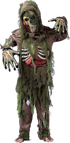 زي Spooktacular Creations Swamp Deluxe Skeleton Living Dead Zombie التنكري للأطفال في الهالوين للعب الأدوار in Saudi Arabia