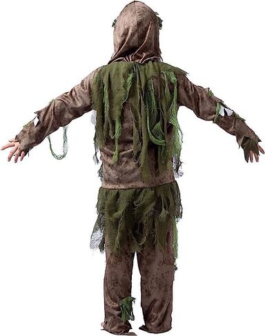 زي Spooktacular Creations Swamp Deluxe Skeleton Living Dead Zombie التنكري للأطفال في الهالوين للعب الأدوار in Saudi Arabia