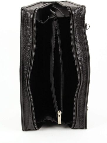 Black Vinyl Alice In Wonderland Book Handbag Novelty Clutch Purse Crossbody Bag 9.25 Inches Long in Kuwait