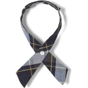 French Toast Girls' Plaid Adjustable Cross Tie in Saudi Arabia