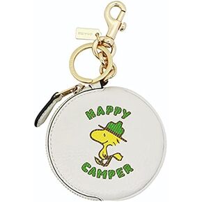 كوتش X Peanuts Pouch Charm Woodstock Color Chalk in Kuwait